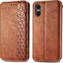 YH Market Sony Xperia 10 Vi Için Flip Case Moda Tasarımı Zarif Iş Çevirme (Yurt Dışından)