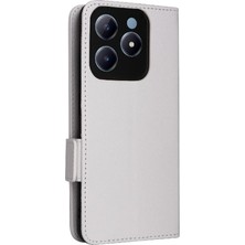 YH Market Realme C63 4g Için Flip Case Pu Deri Cüzdan Manyetik Yan Toka Kartı (Yurt Dışından)