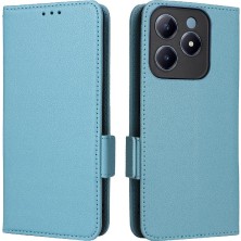 YH Market Realme C63 4g Için Flip Case Pu Deri Cüzdan Manyetik Yan Toka Kartı (Yurt Dışından)