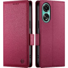 Mays Boutique Oppo A78 4g Günlük Kullanım Için Flip Case Kartvizit Yuvaları Cüzdan Flip (Yurt Dışından)