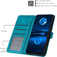 Mays Boutique Oneplus 10T Için Flip Case 5g Kickstand Saf Renk Toka Pu Deri ile (Yurt Dışından)