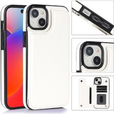 Mays Boutique IPhone 15 Için Cüzdan Durumda Artı Kart Yuvaları Kickstand Çift Manyetik Toka (Yurt Dışından)