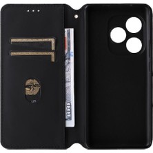 Mays Boutique Realme Gt 6 Cüzdan Pu Deri Manyetik Kapatma 3D Desen Için Flip Case (Yurt Dışından)