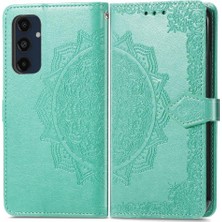 Mays Boutique Samsung Galaxy M55 Flip Kapak Için Flip Case Darbeye Deri Kılıf (Yurt Dışından)