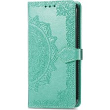 Mays Boutique Samsung Galaxy M55 Flip Kapak Için Flip Case Darbeye Deri Kılıf (Yurt Dışından)