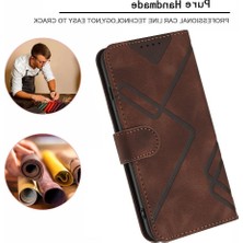 Mays Boutique Kart Yuvası Standı ile Samsung Galaxy M55 Için Flip Case Pu Deri Manyetik (Yurt Dışından)