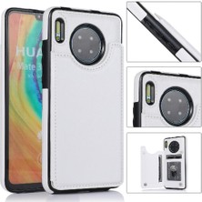 Mays Boutique Huawei Mate 30 Için Cüzdan Durumda Çift Manyetik Toka Pu Deri Kickstand (Yurt Dışından)