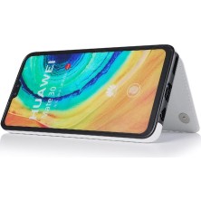 Mays Boutique Huawei Mate 30 Için Cüzdan Durumda Çift Manyetik Toka Pu Deri Kickstand (Yurt Dışından)