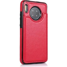 Mays Boutique Huawei Mate 30 Için Cüzdan Durumda Çift Manyetik Toka Pu Deri Kickstand (Yurt Dışından)