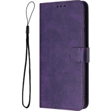 Mays Boutique Kart Yuvası ile IPhone 12/12 Pro Saf Renk Pu Deri Için Flip Case (Yurt Dışından)