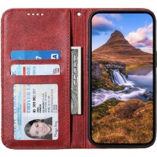 Mays Boutique Oppo A17 4g El Kayışı Günlük Kullanım Eşkenar Dörtgen Şekli Cüzdan Standı Için Flip Case (Yurt Dışından)