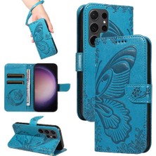 Mays Boutique Samsung Galaxy S24 Için Flip Case Kredi ile Ultra Ayrılabilir El Kayışı (Yurt Dışından)