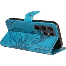 Mays Boutique Samsung Galaxy S24 Için Flip Case Kredi ile Ultra Ayrılabilir El Kayışı (Yurt Dışından)