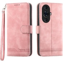 Mays Boutique Huawei Nova 11 Pro Premium Kart Yuvaları Için Flip Case Bileklik Manyetik (Yurt Dışından)