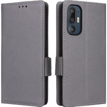 Mays Boutique Htc U24 Pro 5g Pu Deri Kart Yuvaları Tutucu Cüzdan Yan Toka (Yurt Dışından)