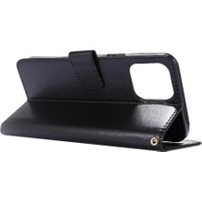 Mays Boutique IPhone 12/12 Pro Bilek Kayışı Kickstand Kart Tutucu Manyetik Için Filp Durumda (Yurt Dışından)