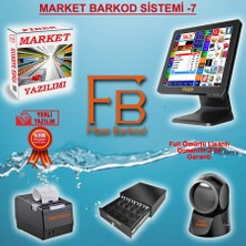 Fiber Barkod Market Barkod Sistemi-7 / Fiber Barkod