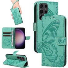 Mays Boutique Samsung Galaxy S24 Için Flip Case Kredi ile Ultra Ayrılabilir El Kayışı (Yurt Dışından)