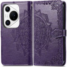 Mays Boutique Huawei Pura 70 Pro Için Flip Case Kapak Kılıf Darbeye (Yurt Dışından)