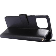 Mays Boutique IPhone 13 Için Filp Durumda Mini Pu Deri Kickstand Bilek Kayışı Manyetik (Yurt Dışından)