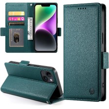 Mays Boutique IPhone 14 Cüzdan Günlük Kullanım Için Flip Case Kartvizit Yuvaları (Yurt Dışından)