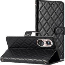 Mays Boutique Huawei P50 Pro Tpu Darbeye Kart Yuvaları Tutucu Kickstand Pu Için Flip Case (Yurt Dışından)