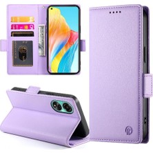 Mays Boutique Oppo A78 4g Günlük Kullanım Için Flip Case Kartvizit Yuvaları Cüzdan Flip (Yurt Dışından)