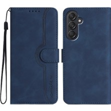 Mays Boutique Samsung Galaxy M55 Kılıf Dahili Mıknatıs Kapak Cüzdan Pu ile Uyumlu (Yurt Dışından)