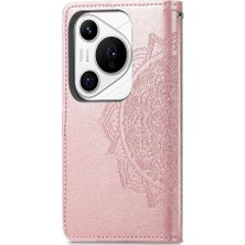 Mays Boutique Huawei Pura 70 Pro Için Flip Case Kapak Kılıf Darbeye (Yurt Dışından)