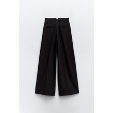 Gothamvibes Kadın Baggy Siyah Pantolon
