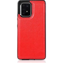 Manyi Mall Samsung Galaxy S10 Lite Pu Deri Kart Yuvaları Kickstand Için Cüzdan Kılıf (Yurt Dışından)