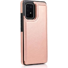 Manyi Mall Samsung Galaxy S10 Lite Pu Deri Kart Yuvaları Kickstand Için Cüzdan Kılıf (Yurt Dışından)