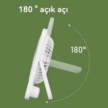 Cacao Cacaomasaüstü Küçük Fan Mini Taşınabilir Ofis Masası Öğrenci Yurdu USB Şarj Fanı Küçük Duvara Monte Fan (Yurt Dışından)