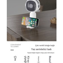 Cacao Cacaohandheld Portable, Small Fan, USB Charging Wireless Student, Handheld Fan, Fruit Shape (Yurt Dışından)