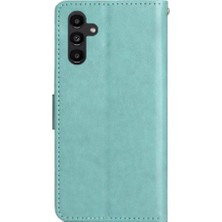 Manyi Mall Samsung Galaxy A35 Kickstand Manyetik Kapatma Bilek Kayışı Pu Için Filp Durumda (Yurt Dışından)