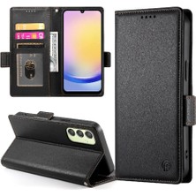 Colorful Shop Samsung Galaxy A25 Flip Iş Günlük Kullanım Için Flip Case Kart Yuvaları Cüzdan (Yurt Dışından)