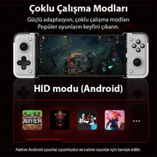 Coofbe Type-C Girişli Oyun Kolu Gamepad Telefon Oyun Konsolu Soğutucu Gamepad Joystick Tutucu Konsol