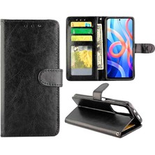 Colorful Shop Xiaomi Poco M4 Pro Kickstand Darbeye Pu Deri Kart Için Flip Case (Yurt Dışından)