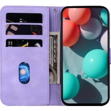 Colorful Shop Telefon Kılıfı Için Huawei Nova 12 Kabartmalı Desen Cüzdan Pu Deri Flip Kart (Yurt Dışından)