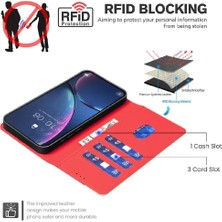 Colorful Shop IPhone Xs Max Flip Folio Rfıd Engelleme Kickstand Darbeye (Yurt Dışından)