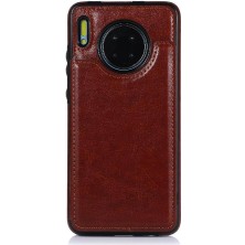 Colorful Shop Huawei Mate 30 Için Cüzdan Durumda Çift Manyetik Toka Pu Deri Kickstand (Yurt Dışından)