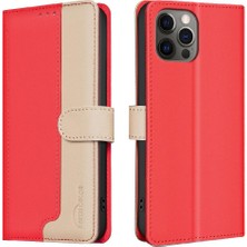 Colorful Shop IPhone 15 Pro Max Rfıd Engelleme Kickstand Darbeye Tpu Için Flip Case (Yurt Dışından)