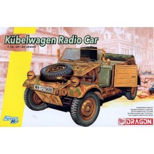 Dragon 6886 1/35 Ölçek Kübelwagen Telsiz Aracı Plastik Model Kiti
