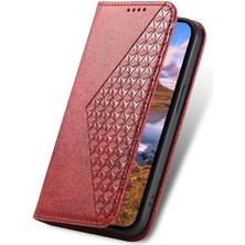 Colorful Shop Samsung Galaxy M54 Cüzdan Için Flip Case El Kayışı Standı Günlük Kullanım Eşkenar Dörtgen (Yurt Dışından)