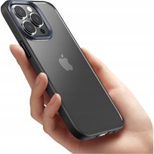 Rock Apple iPhone 14 Pro Max Guard Şeffaf Kılıf Siyah