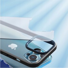 Rock Apple iPhone 14 Pro Max Guard Şeffaf Kılıf Siyah