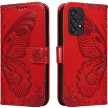 Colorful Shop Kredi Kartı Yuvası ile Samsung Galaxy A53 5g Için Flip Case Yüksek Kalite (Yurt Dışından)