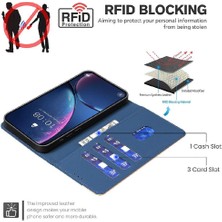 Colorful Shop IPhone Xs Max Flip Folio Rfıd Engelleme Kickstand Darbeye (Yurt Dışından)