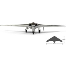 Academy 12583 1/72 Ölçek, German Horten Ho 229 (Wunderwaffe) Savaş Uçağı, Plastik Model Kiti