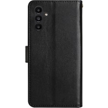 YH Mall Samsung Galaxy S24 Fe Kart Tutucu Için Flip Case Pu Deri Kickstand Bilek (Yurt Dışından)